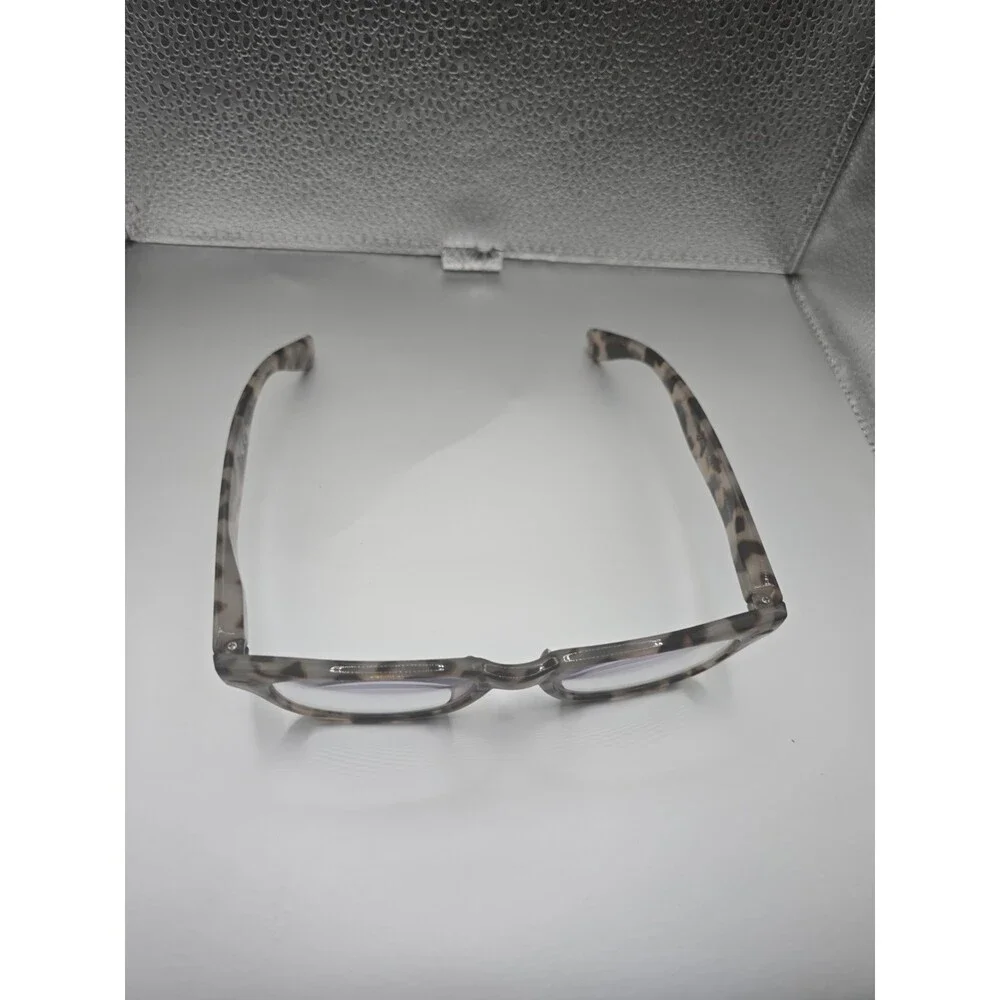 Peepers Grey Tortoise Blue Light Block Reading Glasses 2600 Clark +2.50 Academia